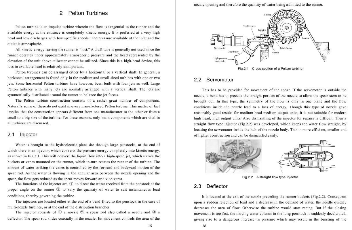 《透平机械:水轮机与水泵专业英语》PDF